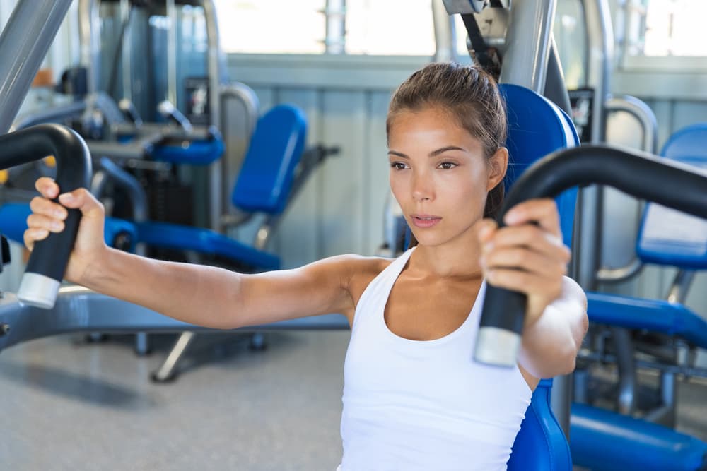 Pec Dec and Multi-Gym Workout