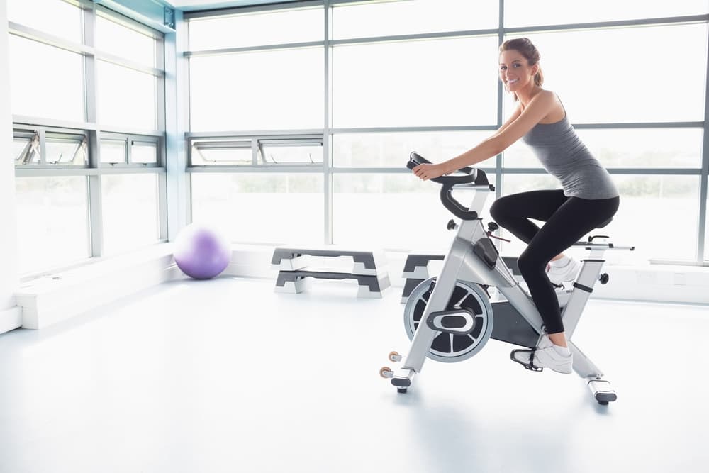 chain driven exercise bike