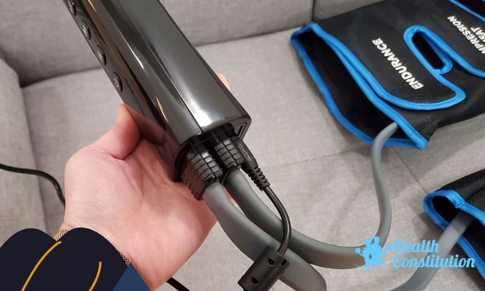 Endurance Smart Compression Boots Plugged In
